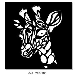 Giraffe Stencil 3 Min buy 3.